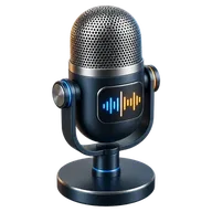 Professional voice-note microphone